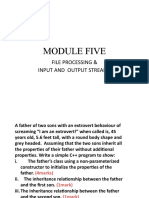 Module Five