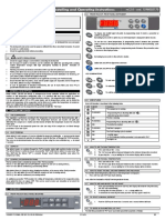 dIXEL Installing and Operating Instructions Rel.2.0 - Cod. 1598002170, Manual XW60L