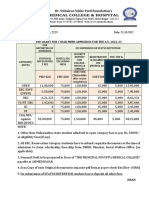 Ug Fees & Check List 2022-23