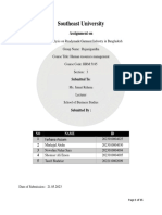 SWOT ANALYSIS OF RMG SECTOR in BANGLADESH