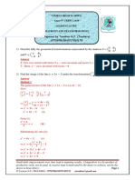 Answers - Matrices and Transformations