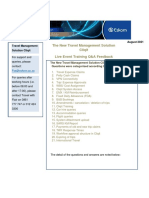 New Travel Management Solution Cliqit Live Event Training QA Feedback 01...