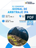 Xii Congreso Regional de Arbitraje Ipa