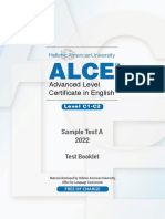 Alce Sample Test A 2022