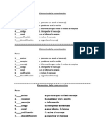 Elementos de La Comunicación Pareo