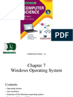 Ch-07 (ICS I) - Windows Operating System