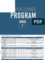 Upper Lower ADVANCED ROUTINE