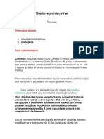 Revisão Direito Administrativo PDF