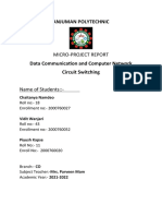 Anjuman Polytechnic: Micro-Project Report