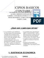 8 PRINCIPIOS de La Contabilidad