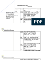 Planificación Lengua y Literatura 8° Básico