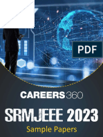 SRMJEEE 2023 Sample Papers