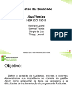 Trabalho Gestao Da Qualidade - Auditoria