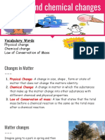 Physical and Chemical Changes