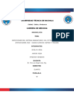 Infecciones Del Sistema Inmunitario Vih, Citomegalovirus, Epstein Barr, Veb - Casos Clínicos - Sepsis y Trauma