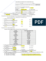 Quiz On Measures of Position For Ungrouped Data