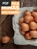 Cartilha Certifica Minas - Ovo Caipira