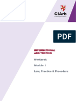 CIArb Workbook International Arbitration Module 1