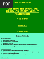 Gestión de Residuos (1ra. Parte) 29-04-2008