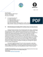 Ironbound Community Corporation/New Jersey Environmental Justice Alliance/Earthjustice Letter To FEMA (May 25, 2023)