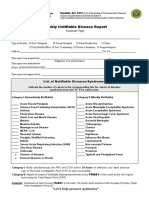 Zero Reporting Template