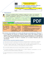 3 Exp9-Actividad14-Expresamos en Un Video Nuestra Opinión Sobre El Patrimonio Natural de Nuestra Localidad o Región