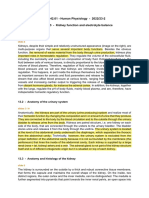 Lecture 13 Kidneys Electrolyte Balance SHF 2023