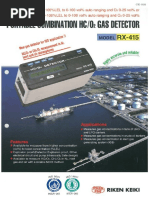 Riken RX-415 HC Gas Detector