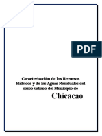 Caracterización de Los Recursos Hídricos y de Las Aguas Residuales Del Casco Urbano Del Municipio de