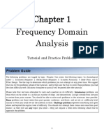 MIE346 - Tutorial Problems 1 - Transfer Functions, Frequency Domain Analysis, Bode Plots, Filters