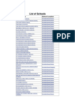 List of Schools in Hassan