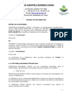 Contrat de Distribution