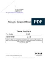 28-20-14 Thermal Relief Valve.