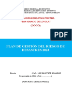 Modelo Plan GRD 2023