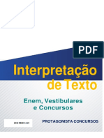 Ebook - INTERPRETACAO DE TEXTO PROTAGONISTA OK