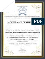 ISJEM Sample Certificates