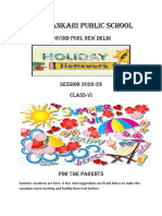 Holidayhomework 202205 GP Class06