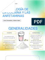 Toxicidad de La Cocaína y Anfetaminas