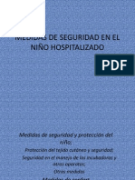 Medidas de Seguridad en El Niño Hospitalizado