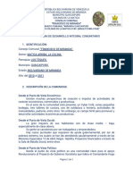 16 Plan de Desarrollo Integral Comunitario (CC Francisco de Miranda)