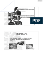 Modulo - IMUNOHEMATOLOGIA - UFBA - CURSO - 2021 - 2