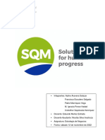 SQM - Estrategia de Negocios - Análisis Interno