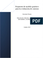 Propuesta Modelo Genérico de Carreras