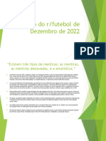 (PDF) Censo Do R-Futebol de Dezembro de 2022