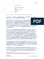 Tema 6 - Piscofisiologia Del Aprendizaje - 2023