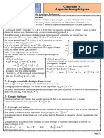 Cours 1 Aspects Énergétiques