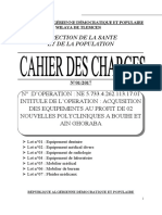 CAHIER DES CHARGES Buihi Et Ain Ghoraba