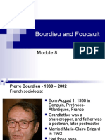 Bourdieu and Foucault