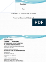 Geochemical Methods in Mineral Exploration