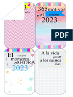 Calendario Mignon 2023